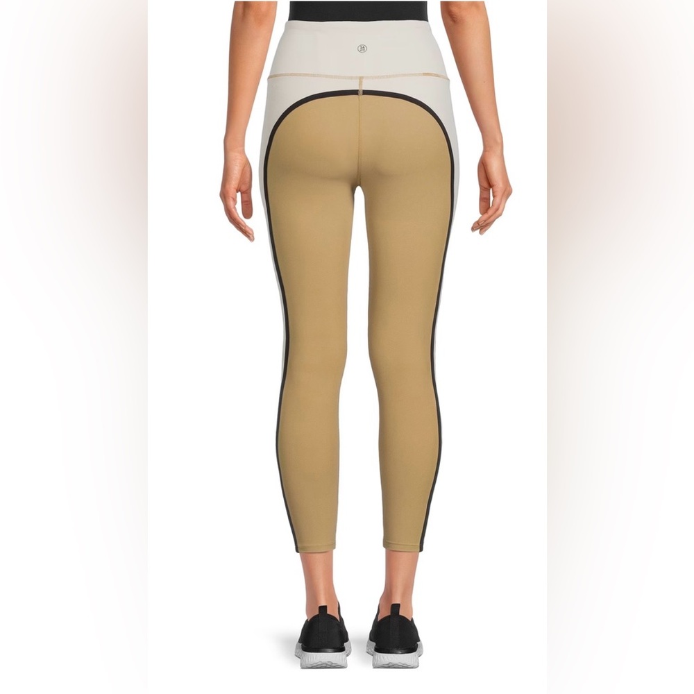 Sage Collective Colorblock Leggings  High Rise & Wide Paneled Waistline Size S - Picture 2 of 6